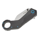 Boker Magnum Velcon taktisk fickkniv Hawkbill 440C stålblad G10 Handtag