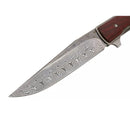 Boker Plus Urban Trapper Fickkniv Damascus Blade Cocobolo Wood Handtag