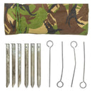Original Dutch Military DPM Camouflage Tent Water Repellent Outdoor Camping