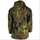 Original German Army Field Jacket Goretex Flecktarn Waterproof Rain Gear Parka
