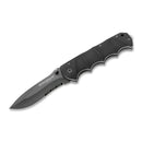 BOKER Black Spear fickkniv svart belagd 440A rostfritt stål aluminium handtag