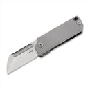 Boker Plus BabyX fällbar fickkniv D2 Blade Rostfritt stål Handtag Grå