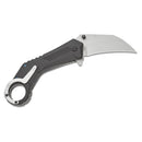 Boker Magnum Velcon taktisk fickkniv Hawkbill 440C stålblad G10 Handtag