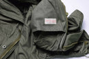 Genuine Belgian army field jacket M64 military cotton waterproof parka Olive OD - GoMilitar