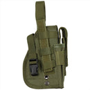 MFH PISTOL HOLSTER Högerhandad Molle Fastening Loop Hook and Loop Stängning