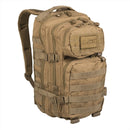 MIL-TEC US ASSAULT 20L ryggsäck Ergonomiska vadderade axelremmar Coyote