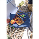 Opinel Nomand Cooking Set Outdoor 5-delad Kniv Board Handduk Rese Kit Blå