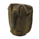 Original brittisk militär 1L matsalsskruv på locket Vintage-påse medföljer oliv