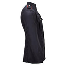 Original brittisk militärtunika formell jacka Ull Metallknappar Svart