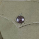 Original Bulgarian army olive khaki shirt jacket combat military long sleeve - GoMilitar