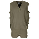 Original French military jungle sleeveless olive shirt tactical lightweight NEW - GoMilitar