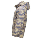 Original Turkish Military Field Parka Rip Stop Quiltat Foder M2018 Camo