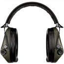 Sordin Supreme Pro-X Hear 2 Slim Tactical Pannband Hörselskydd Grönt