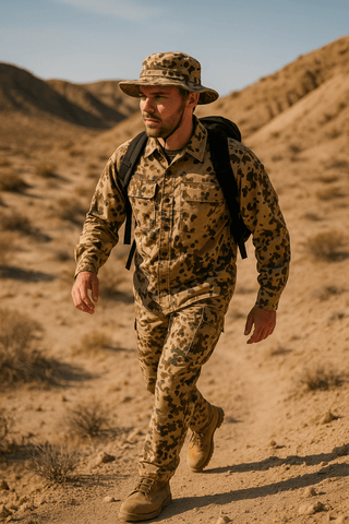 Desert Camouflage: Historia, användningsområden och måste-ha utrustning för heta väderoperationer