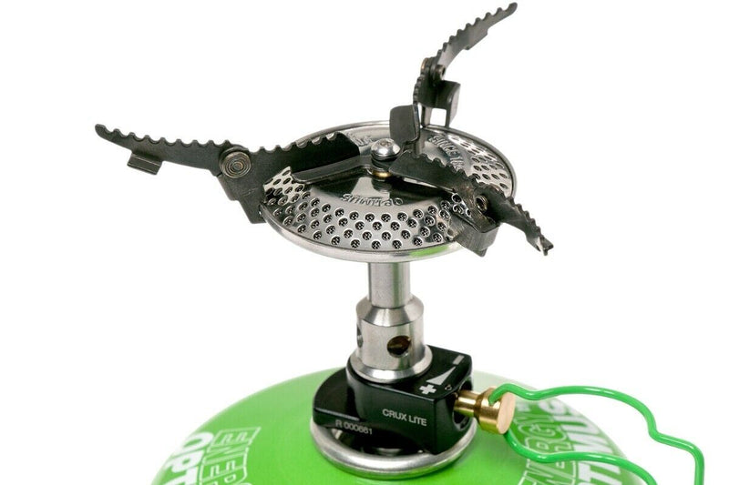 Optimus Electra Fe Cook System Gas Spis Camping Vandring Woods Burner Outdoor Pan