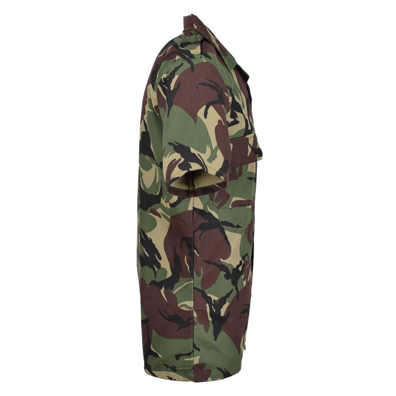 Original Botswana Military Woodland Combat Short Sleeve Shirts Lätt ny
