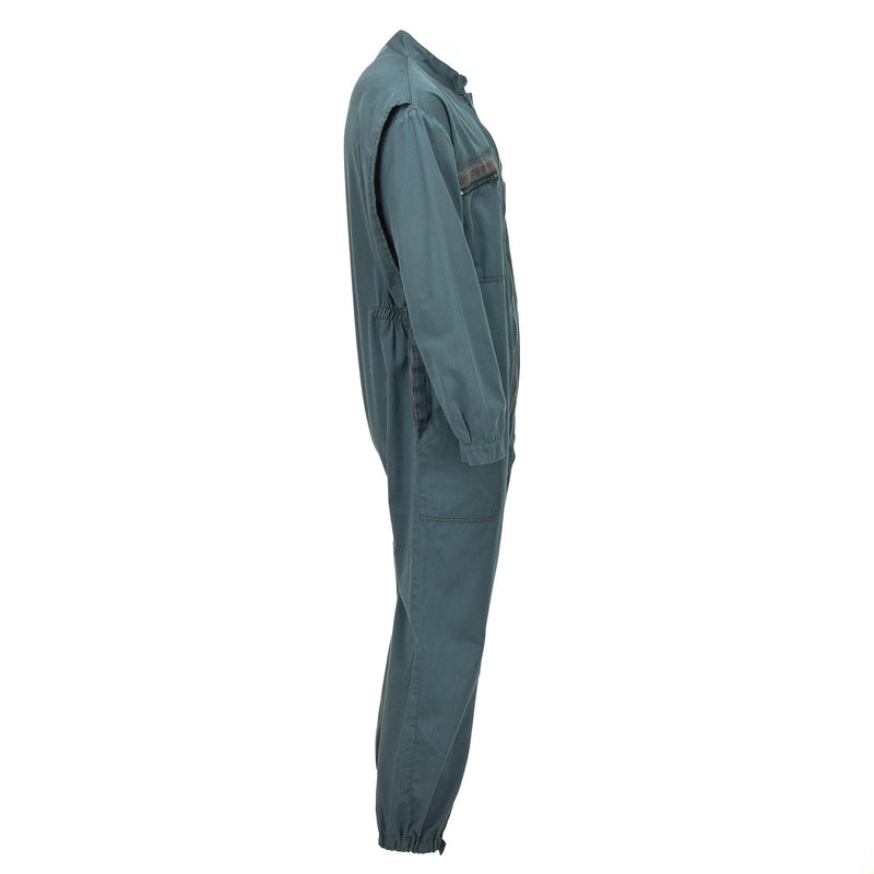 Äkta franska flygvapen Militär täckning dubbel zip mekaniker jumpsuit oliv
