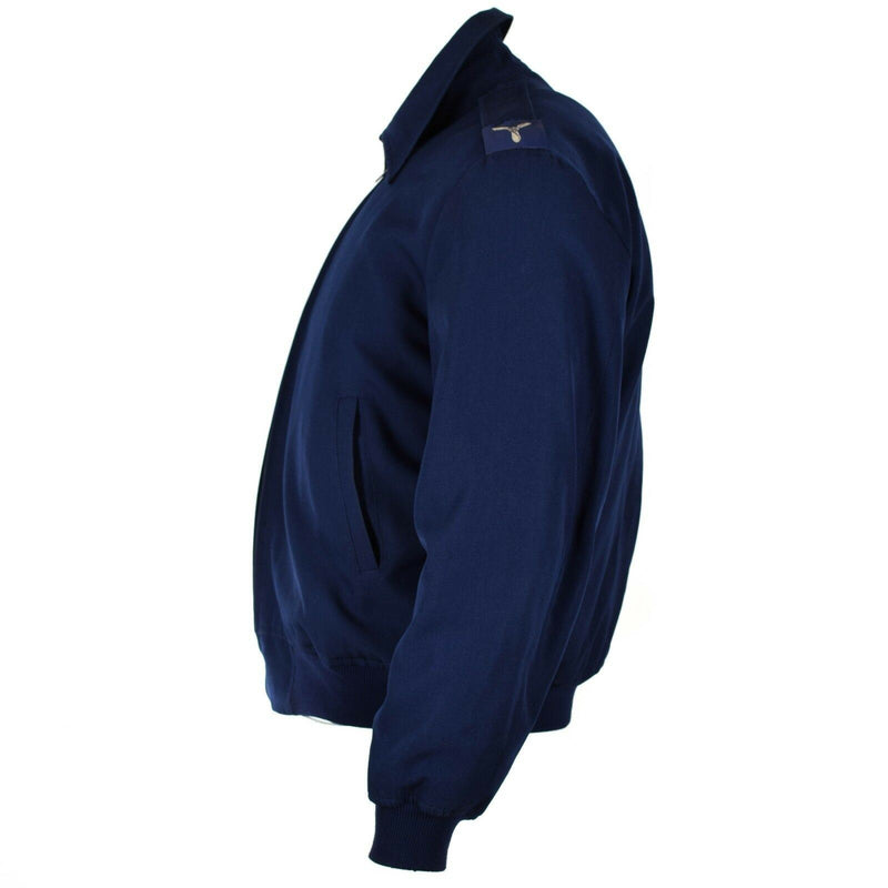 Original British Army Royal Air Forces Raf Jacket Blue Military Surplus Bomber