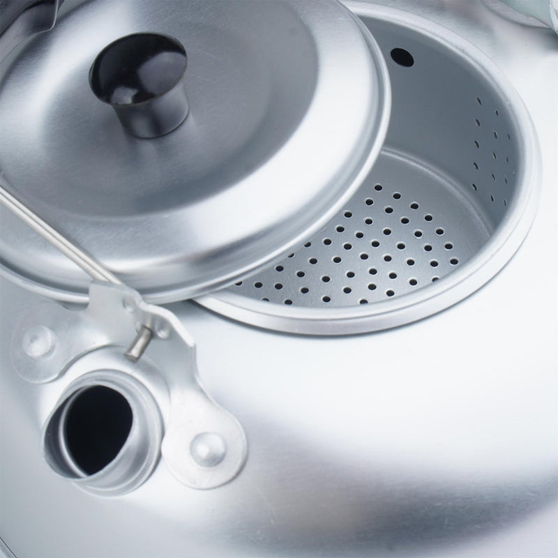 Mil-tec teakettle aluminium lätt 800 ml camping utomhus vattenkokare