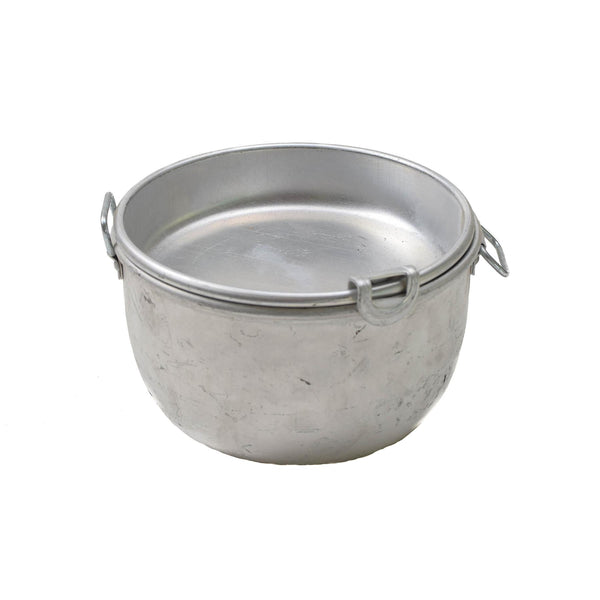 Original Bulgarian Military Vintage Mess Kit Vandring Camping Firepit Pot Pan New