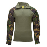 Original holländsk militär stridströja Field Top Quarter Zip DPM Camouflage
