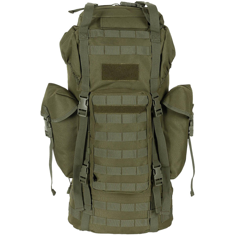 MFH Brand Army BW Combat Tactical Molle 65L ryggsäck Aluminium Rod Field Bag Ny