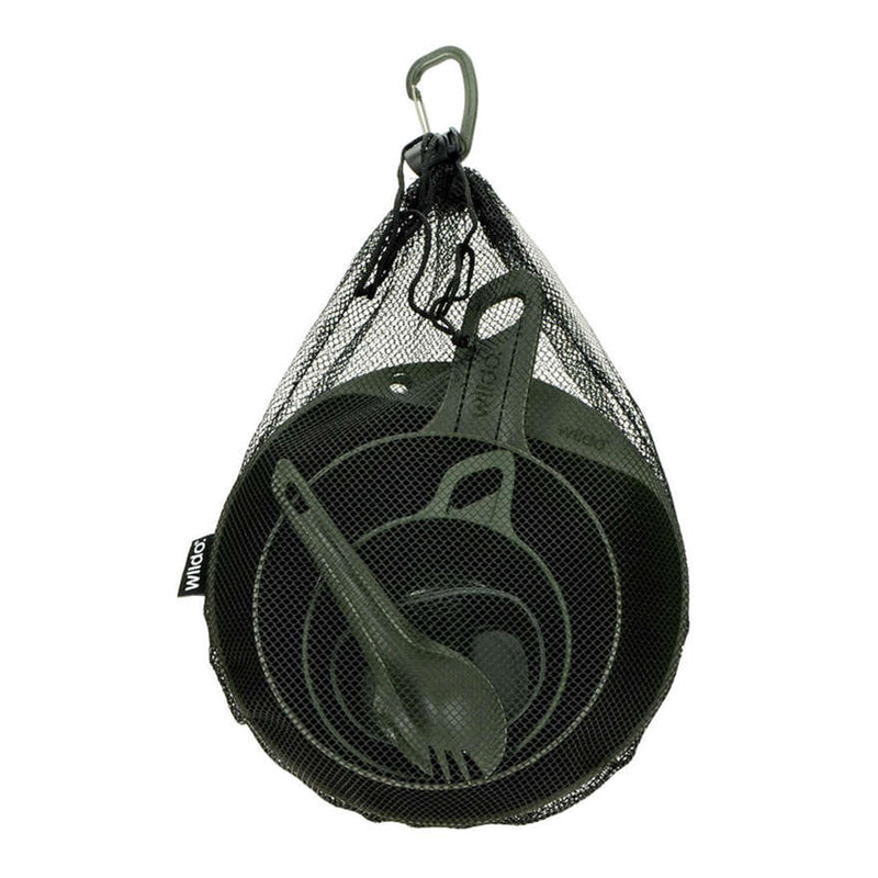 Wildo Explorer Kit Camping Tableware Set BPA-fria lätta utomhusredskap