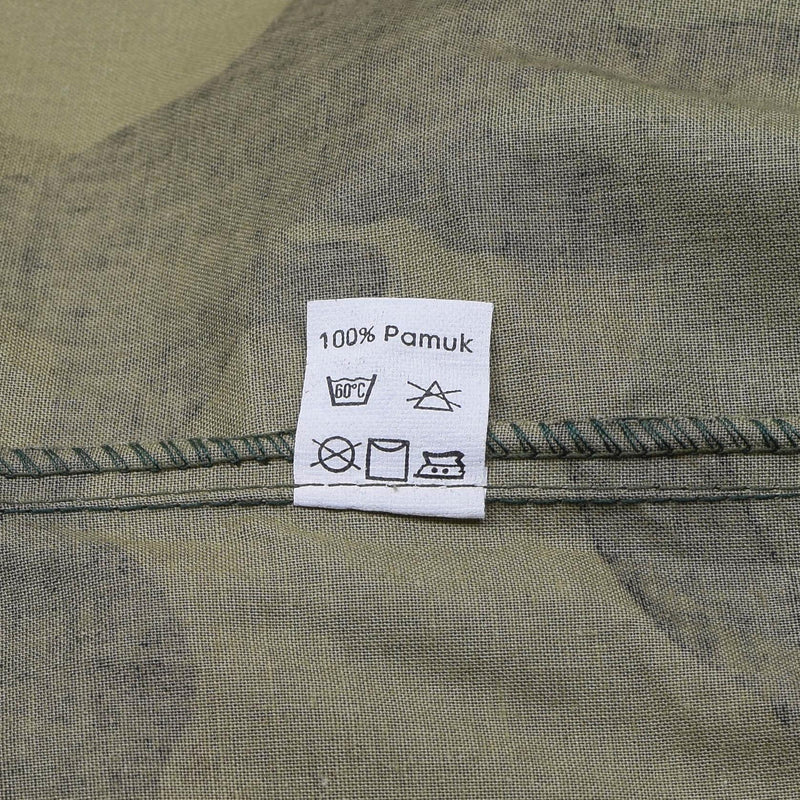 Original kroatiska militära utgåva skjorta bomull bdu skog camo armé överskott ny
