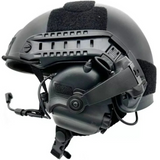 EARMOR M32X PLUS Elektroniskt hörselskydd ARC Rail Hjälm Headset Svart