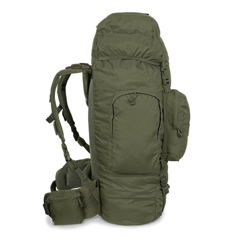 Mil-Tec Recom vandring ryggsäck Taktisk ryggsäck Trekking Daypack Olive 88L stor