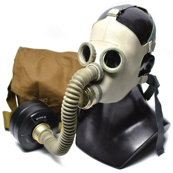 Sovjetiska ryska gasmask PDF-7 barn full set nato filter CF F3 NBC 40 mm ny