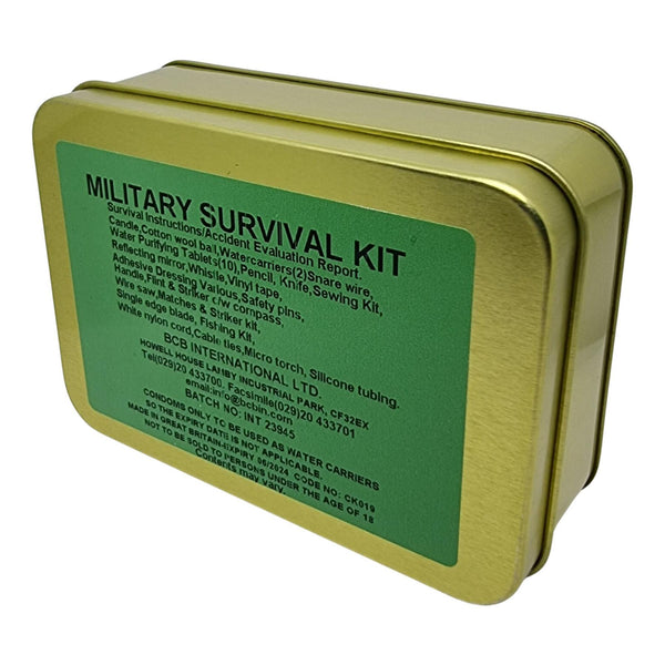 BCB Military Survival Kit Camping Vandring Hunting Emergency Rescue Essentials