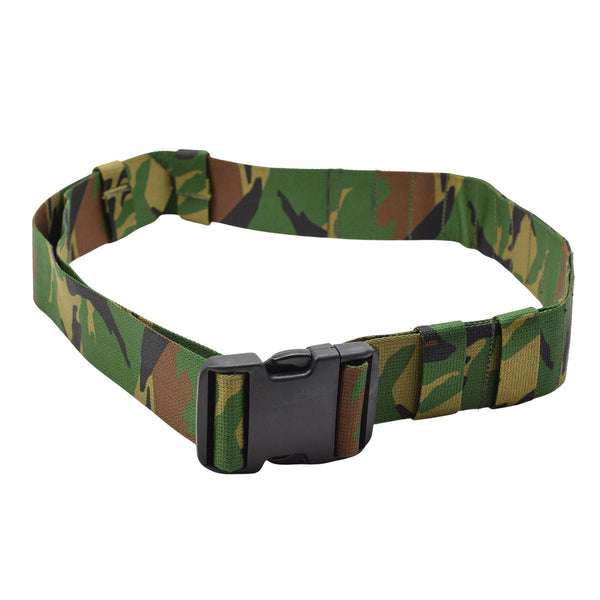 Original Dutch Military Camo DPM Tactical Belt justerbar plastspänne Ny