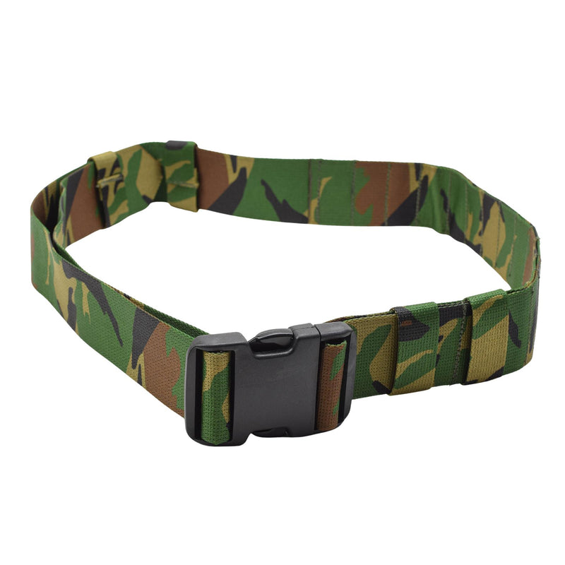 Original Dutch Military Camo DPM Tactical Belt justerbar plastspänne Ny