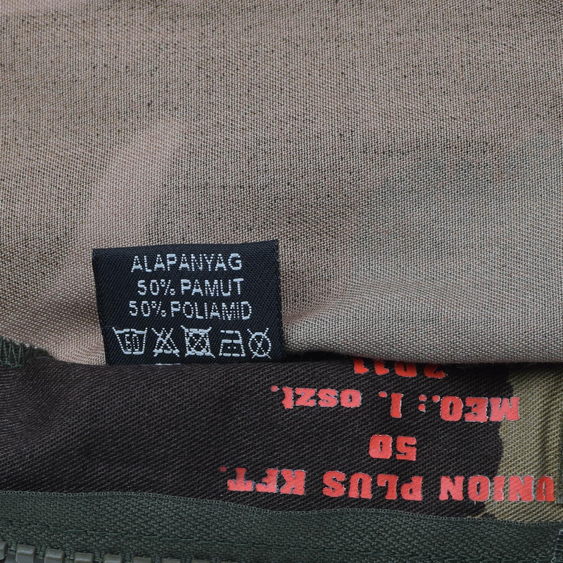 Original ungerska militärfältjacka M1990 Fyrafärgad skogsskjortor Nya
