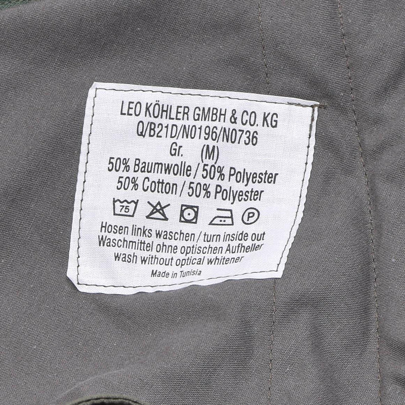 Leo Kohler Military Sniper Combat Tactical Pants Olive Field Trousers Rip-Stop
