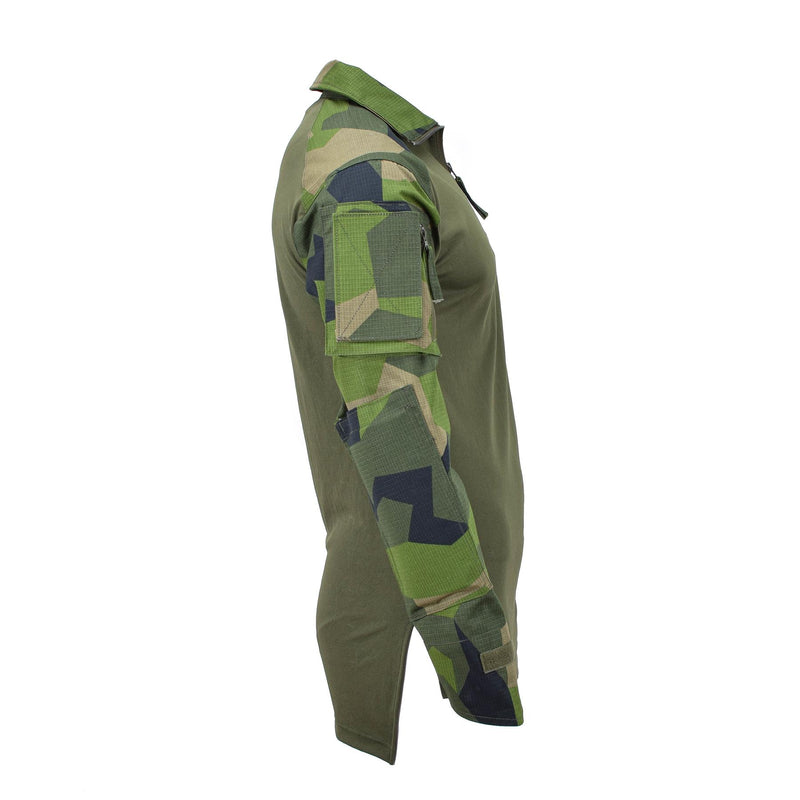 Tacgear Brand Swedish Military Style Combat Shirts Field Splinter Camo Underwear