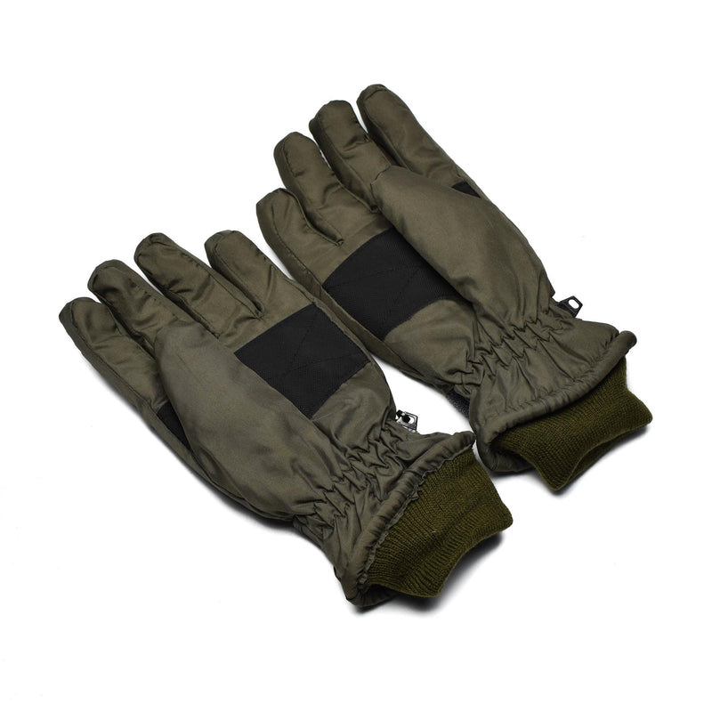 Märke Thinsulate handskar vinter skogsmark flecktarn olivkamouflage