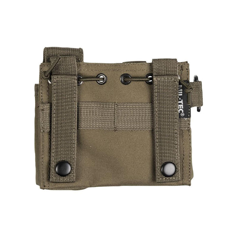 Mil-Tec Admin Pouch Molle Attachment Falllamp Pen Notebook Pocket Olive