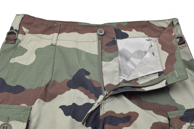 Tacgear Brand French Military Style Combat Pants Cce Camo Ripstop Cargo Tactical