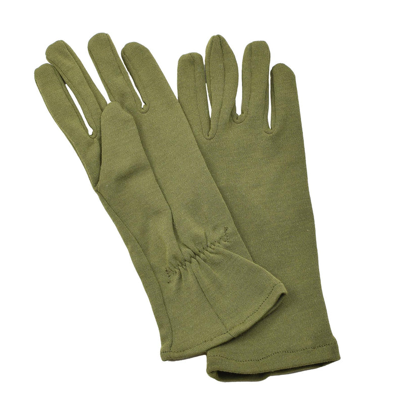 Äkta brittiska arméhandskar olivhandvärmare brandbeständiga fiberhandskar nya