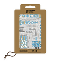 Ecopybook Tactical TS+M A6 NATO Map Linjal Set Flexibel Polymer Blå kant