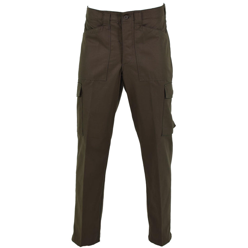 Original Österrikiska armébyxor bdu -stridsfält trupper byxor od typ 75 ny