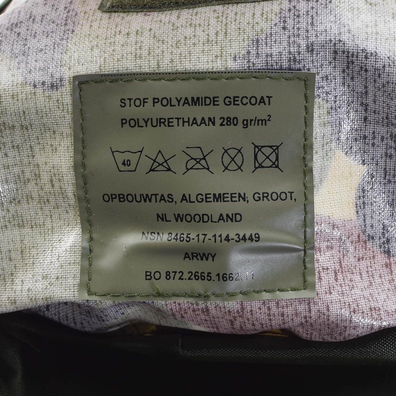 Original Dutch Military Universal Gear Molle Pouch DPM Camo Buckle Stängning Ny