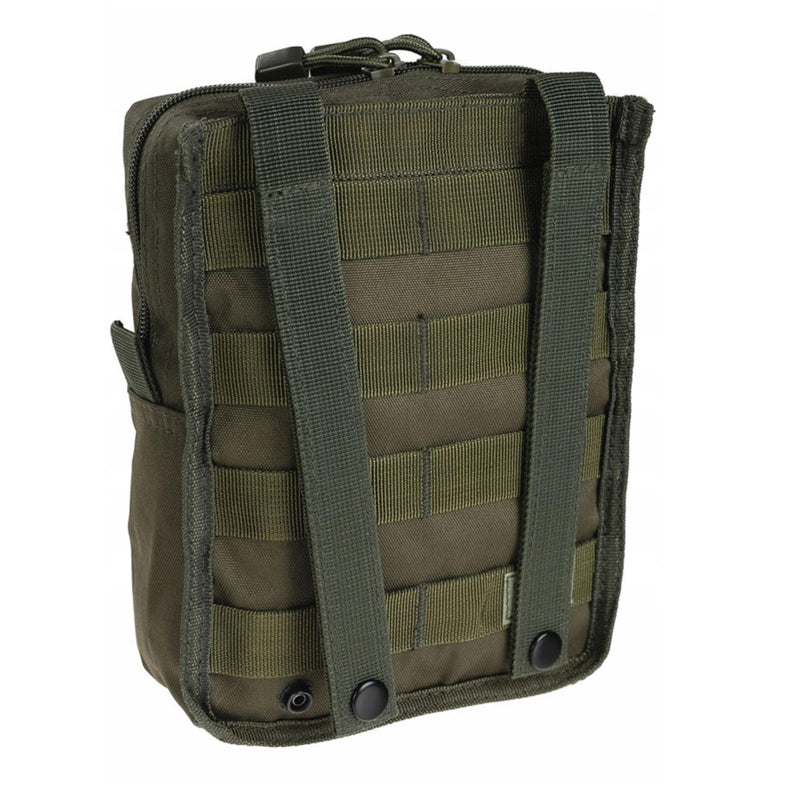 MIL-TEC Tactical Belt Pouch Molle Attachment dragkedja Stängningsverktyg påse oliv
