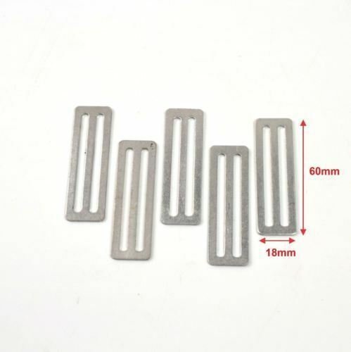10st parti Original militäraluminium Webbing Tri-Glide Hardware Ryggsäcksremmar - GoMilitar