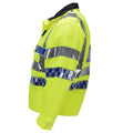 Original Scottish Police High Visibility Reflekterande Uniform Jacket Yellow