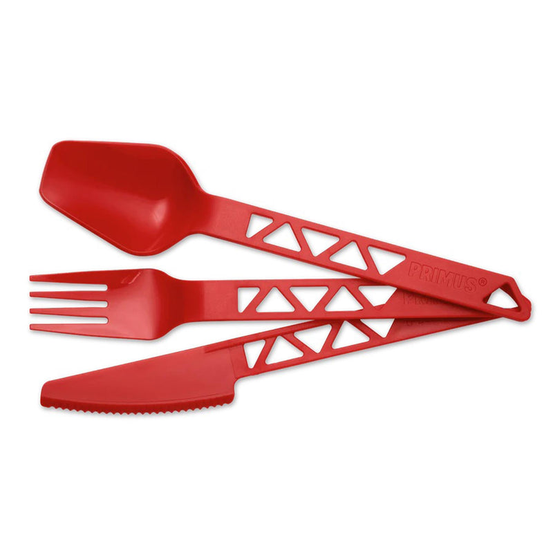 Primus Lightweight Trail Outdoor Cutery Set Camping Plastic Spoon Knife Fork