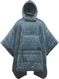 Therm-a-Rest Honcho Poncho Isolerad Campingfilt Vattentät Svart