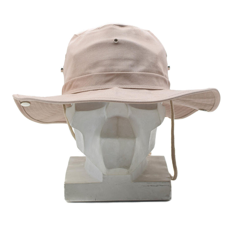 Mfh varumärke militär stil bush hatt sommar khaki panama djungel hink cap ny